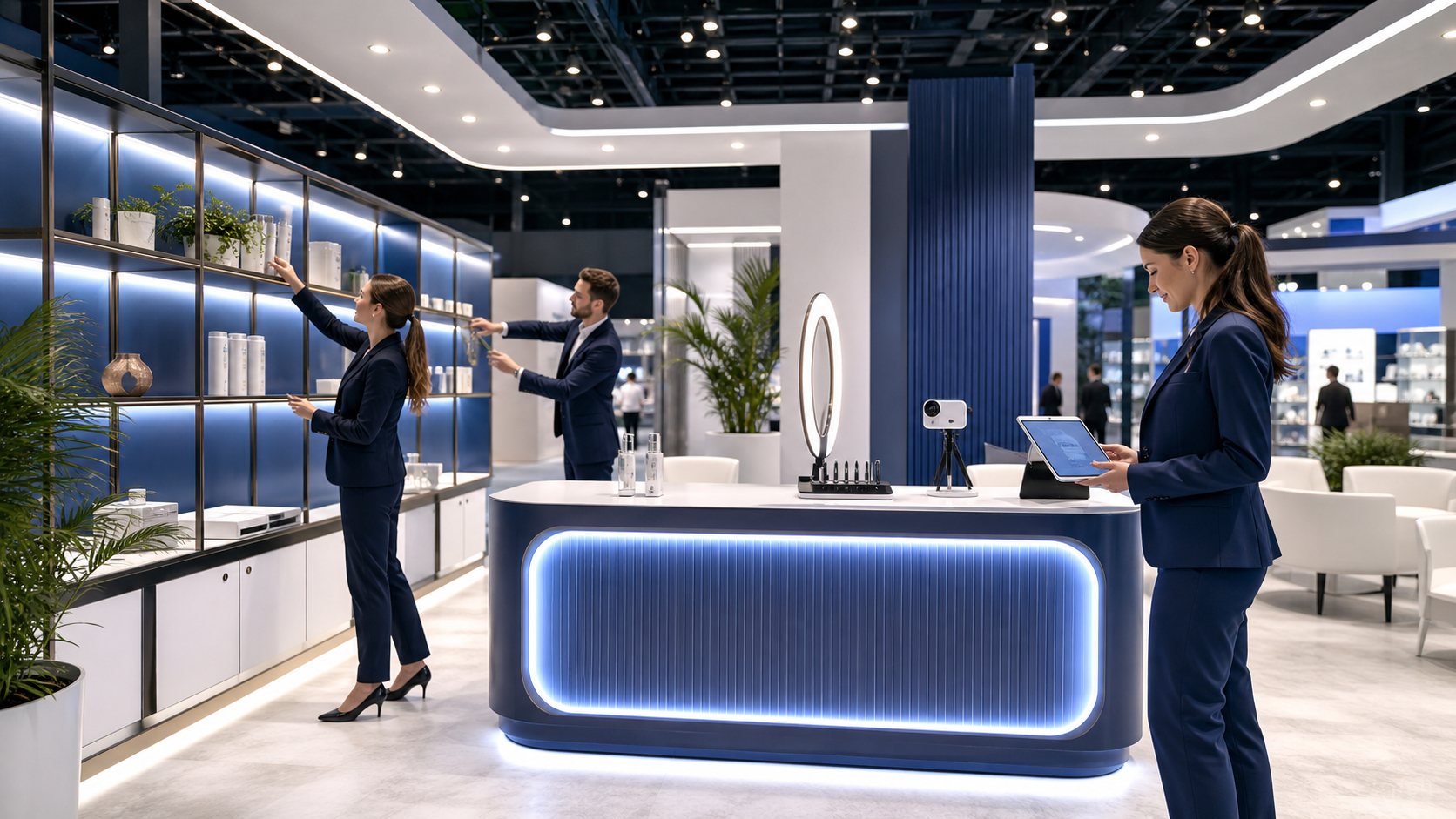 Beyond the Basics of Trade Show Accessories for Hybrid Booths