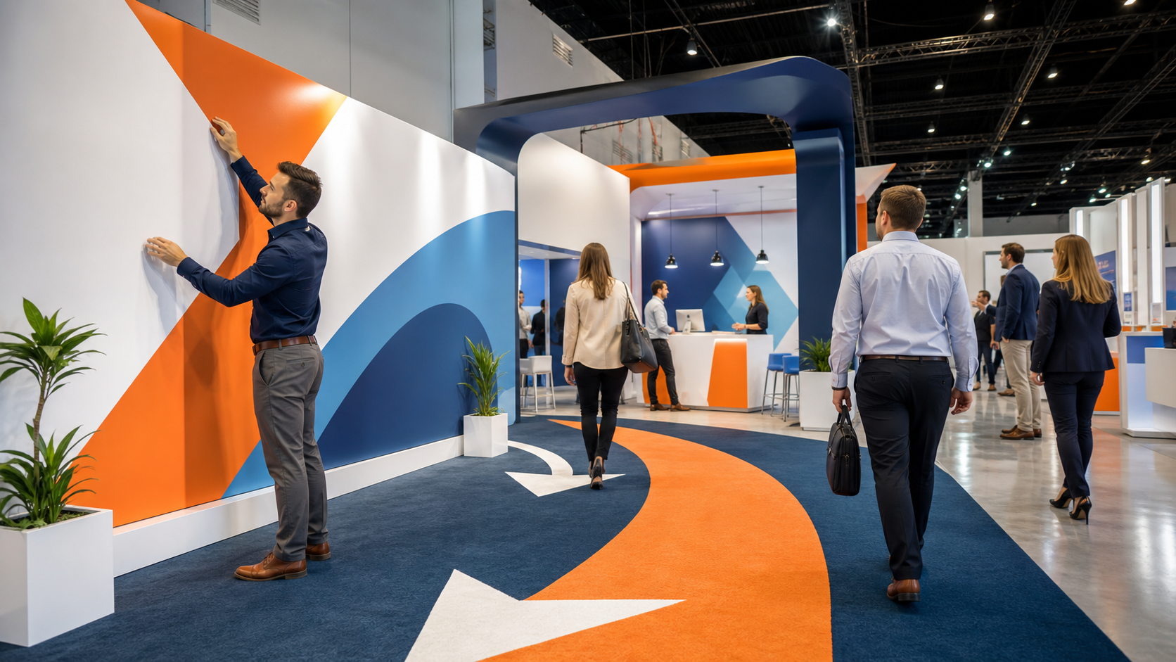 Crafting Trade Show Graphics That Guide Attendees’ Next Step