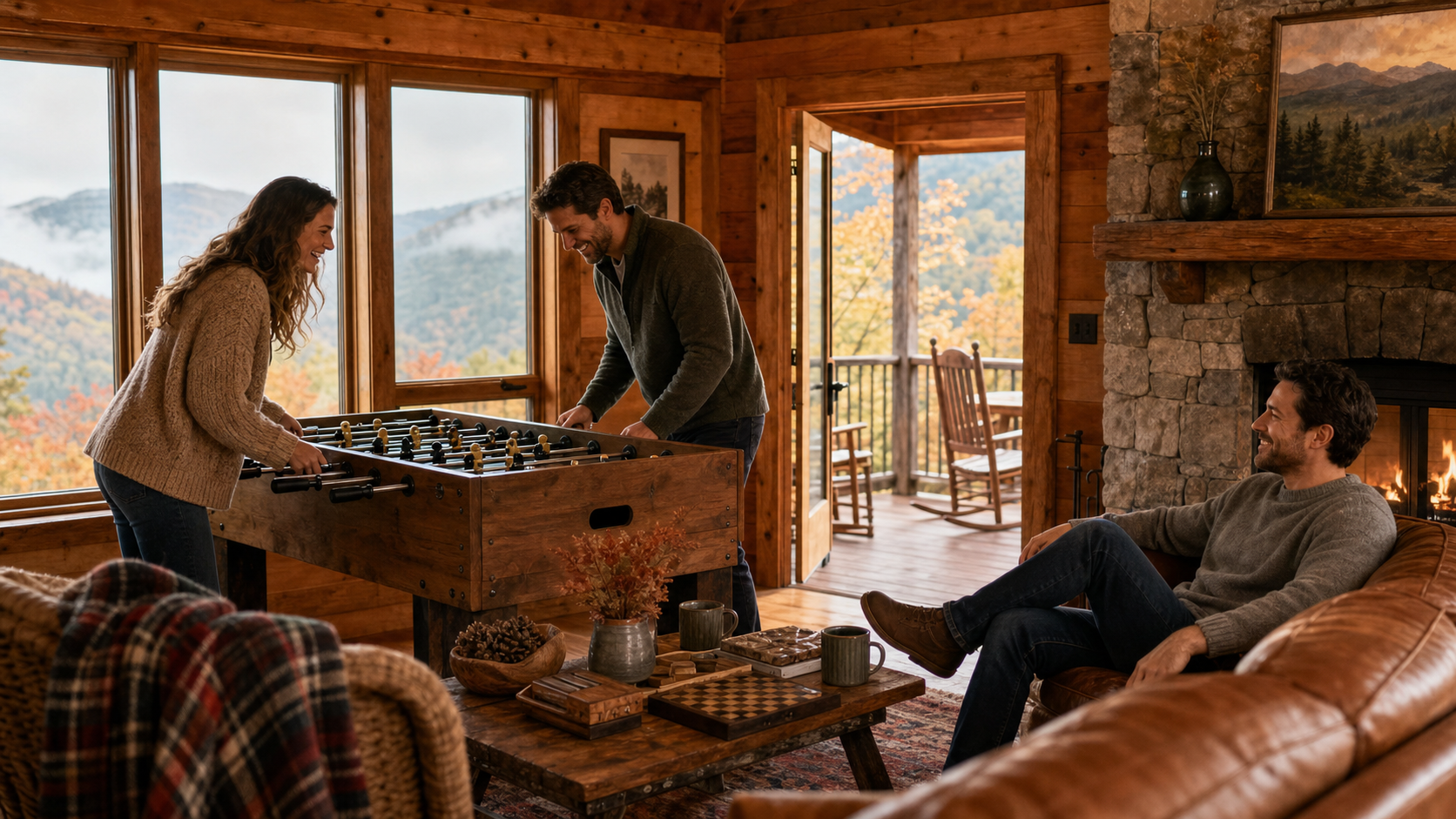 Should You Book a Blue Ridge Mountain Cabin with a Game Room?